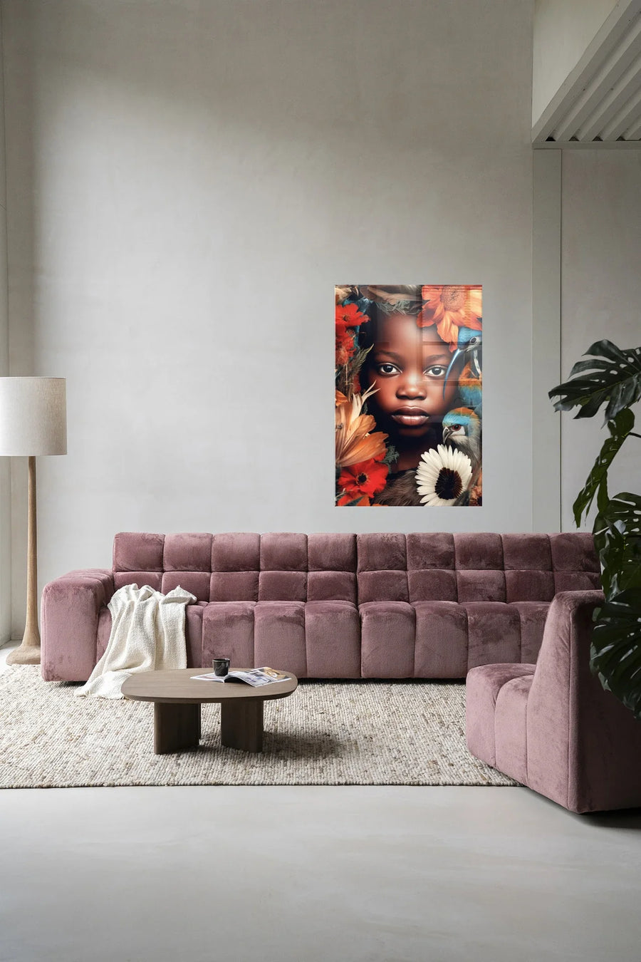 Paradise Bird - Moderne Wanddecoratie | Artprint, Glass Art & Wandkleed