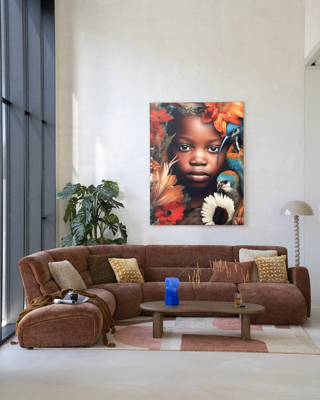 Paradise Bird - Moderne Wanddecoratie | Artprint, Glass Art & Wandkleed