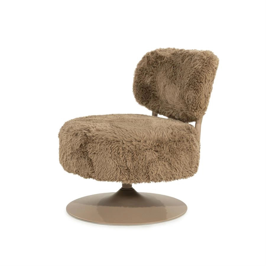 By-Boo Furlo – Luxe Draaifauteuil Taupe
