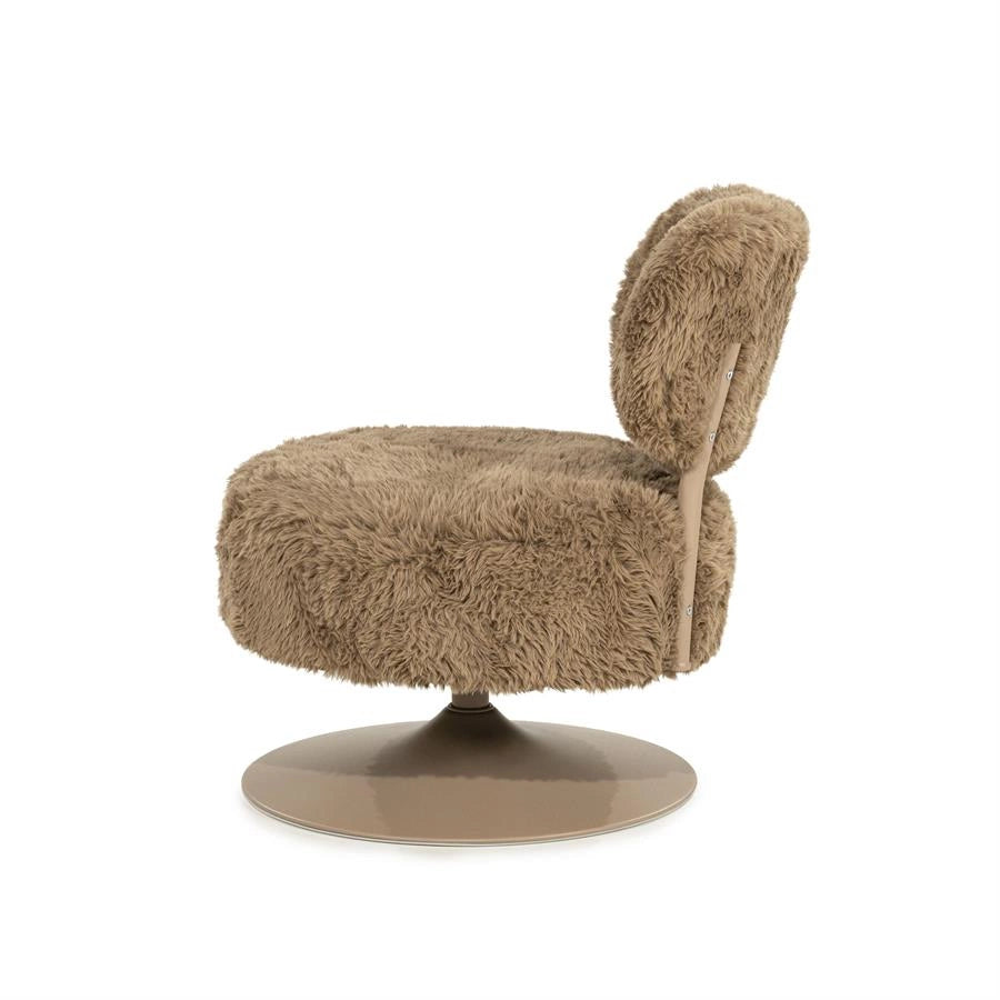 By-Boo Furlo – Luxe Draaifauteuil Taupe