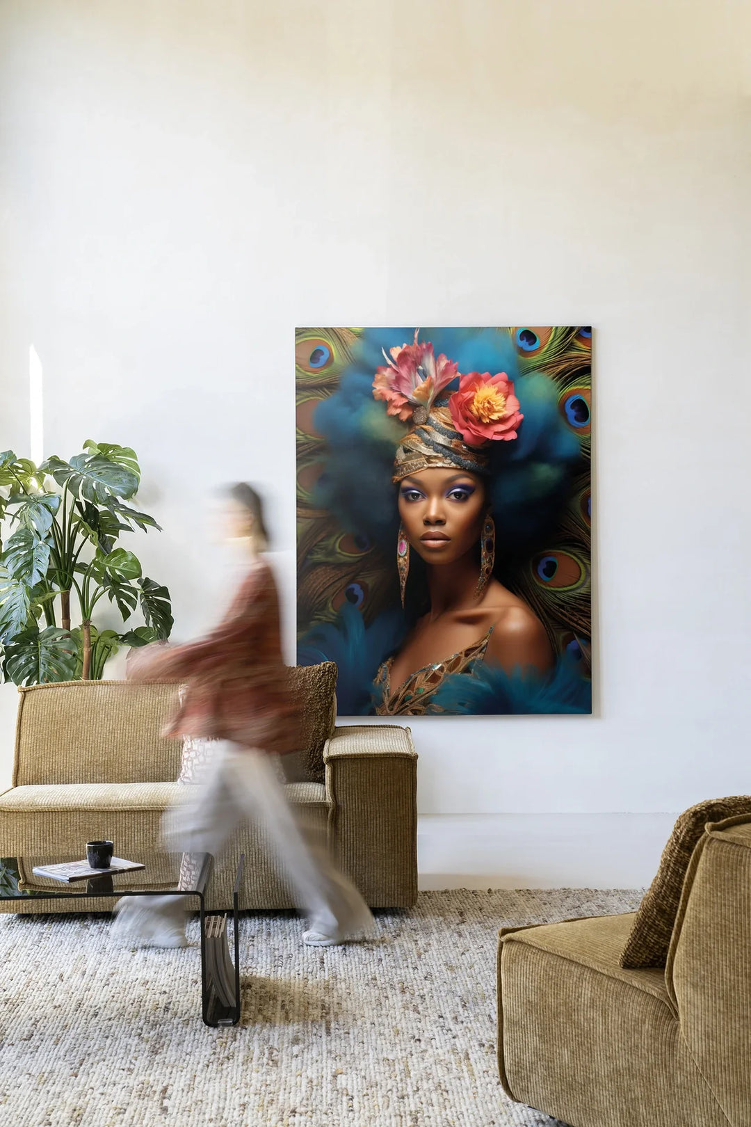 Maua - Moderne Wanddecoratie | Artprint, Glass Art & Wandkleed