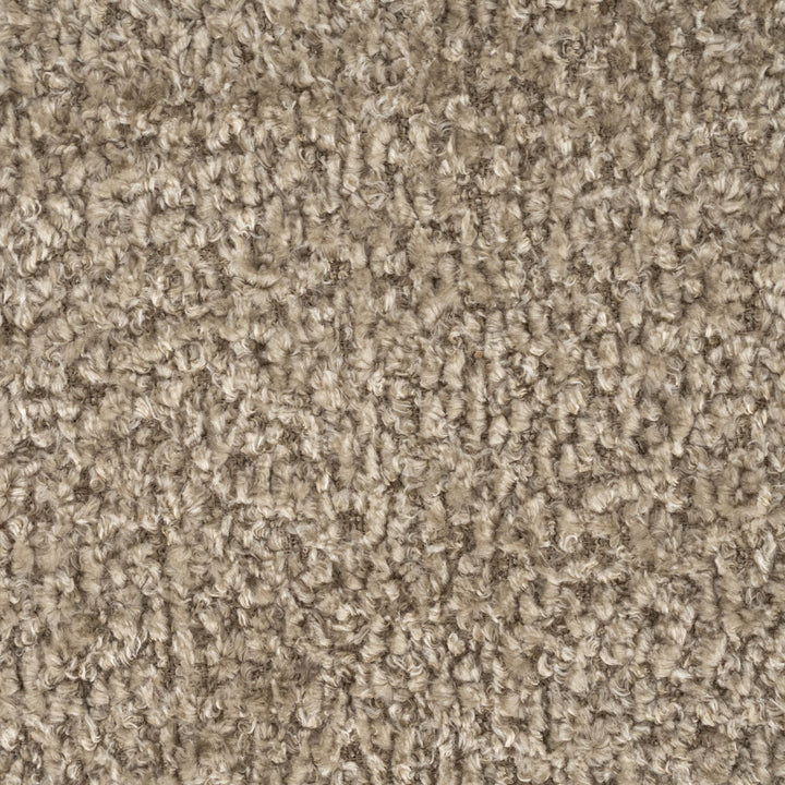 Bankje Omla – stof & hout taupe