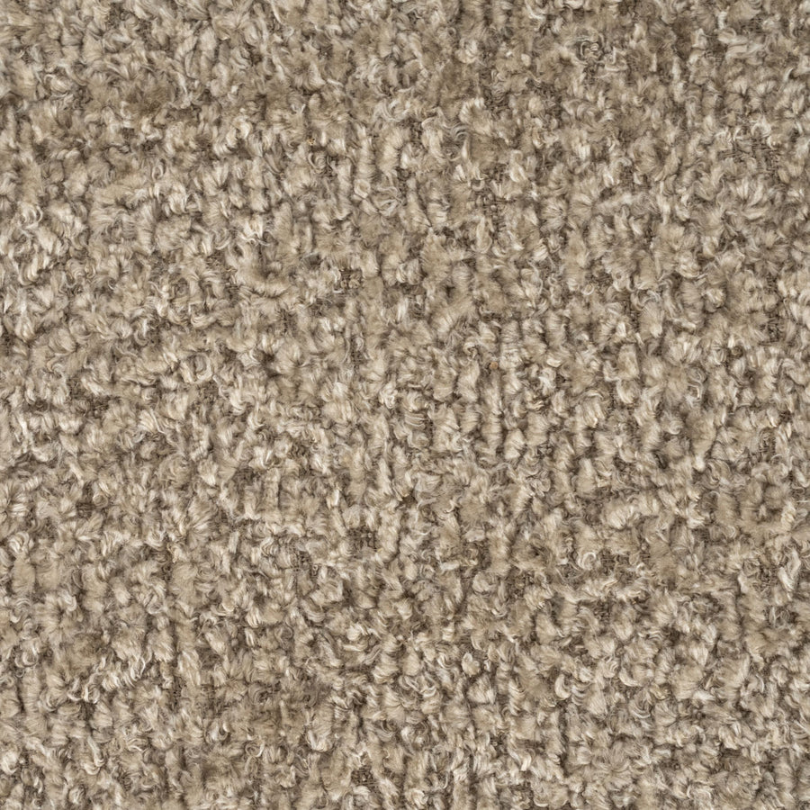 Bankje Omla – stof & hout taupe