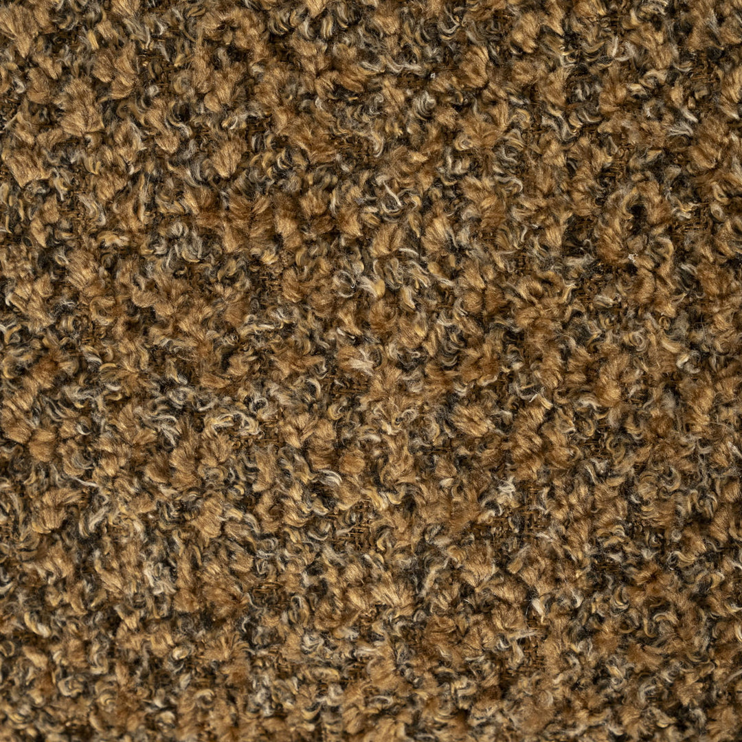 Bankje Omla – stof & hout mosterd