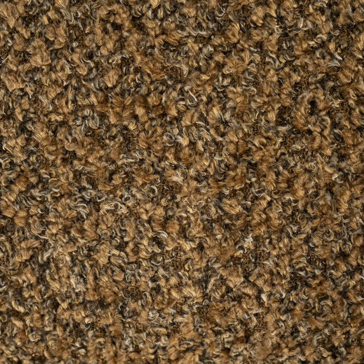 Bankje Omla – stof & hout mosterd