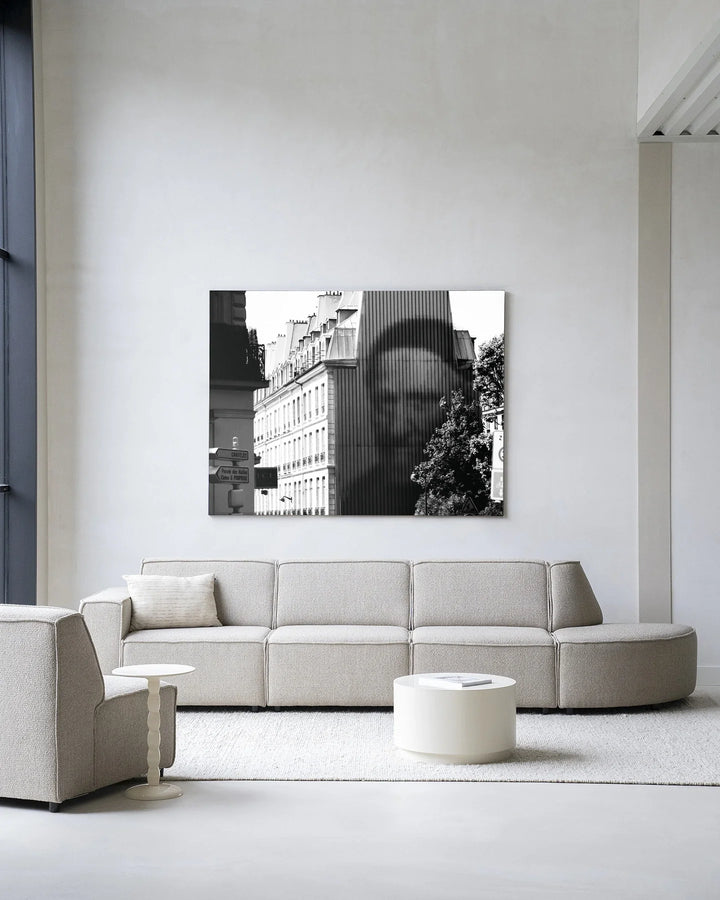 Concrete Contrast Crusher - Moderne Wanddecoratie | Artprint, Glass Art & Wandkleed
