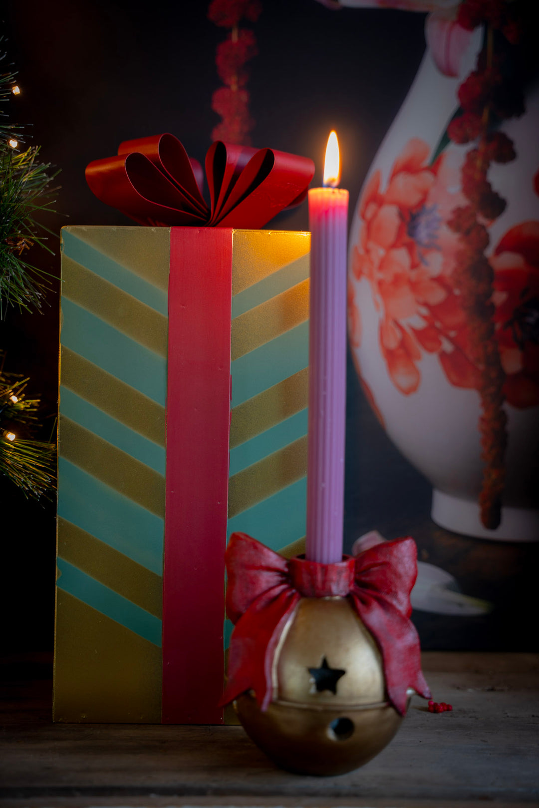 Kerstbal Kandelaar