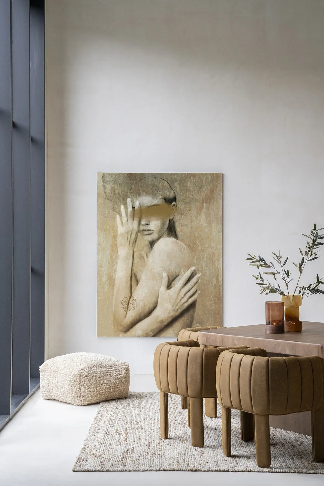 Touching Me - Moderne Wanddecoratie | Artprint, Glass Art & Wandkleed