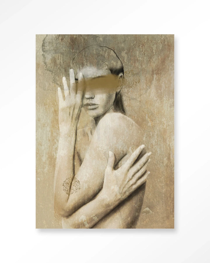 Touching Me - Moderne Wanddecoratie | Artprint, Glass Art & Wandkleed