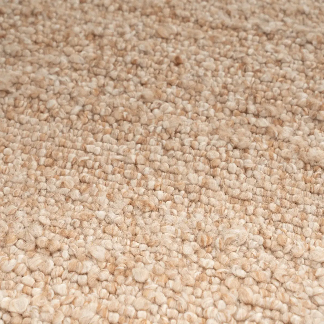 By-Boo Nami – Handgeweven Vloerkleed 190 x 290 cm (Beige)