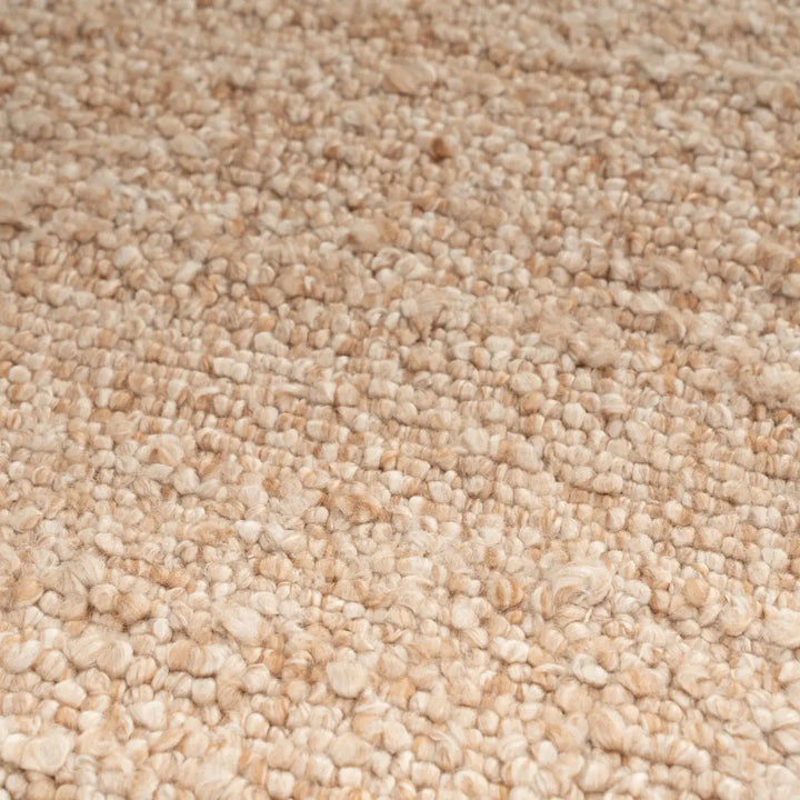 By-Boo Nami – Handgeweven Vloerkleed 190 x 290 cm (Beige)