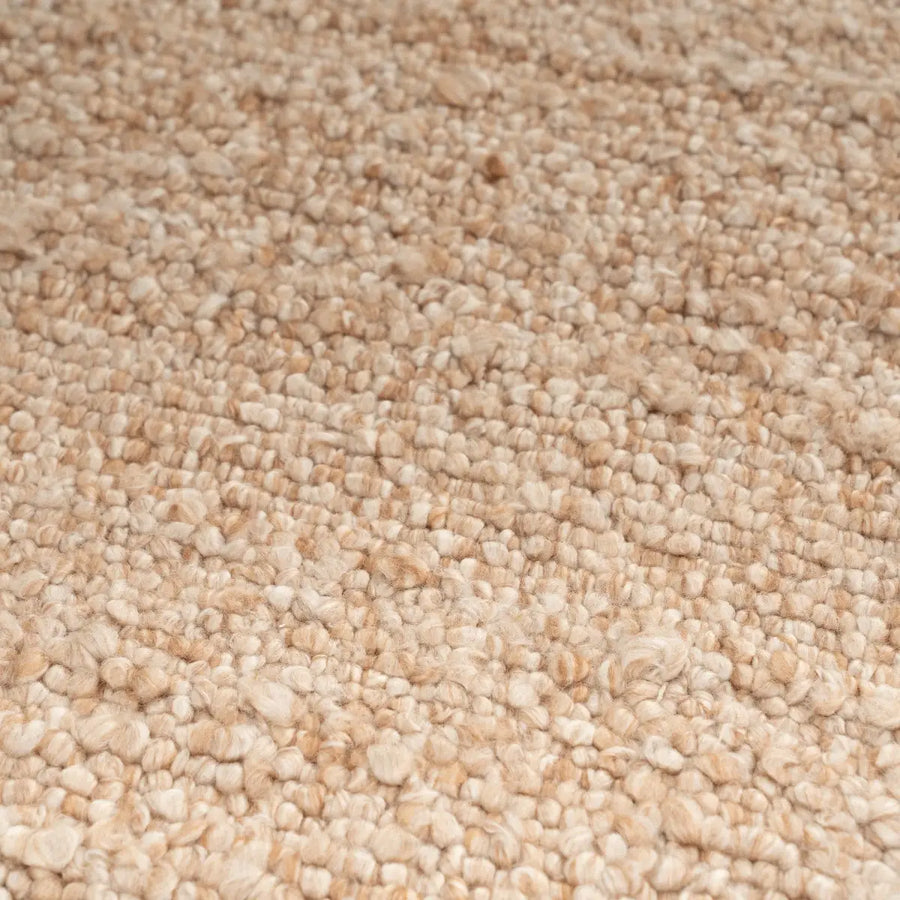 By-Boo Nami – Handgeweven Vloerkleed 190 x 290 cm (Beige)