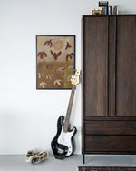 Sunbirds - Moderne Wanddecoratie | Artprint, Glass Art & Wandkleed