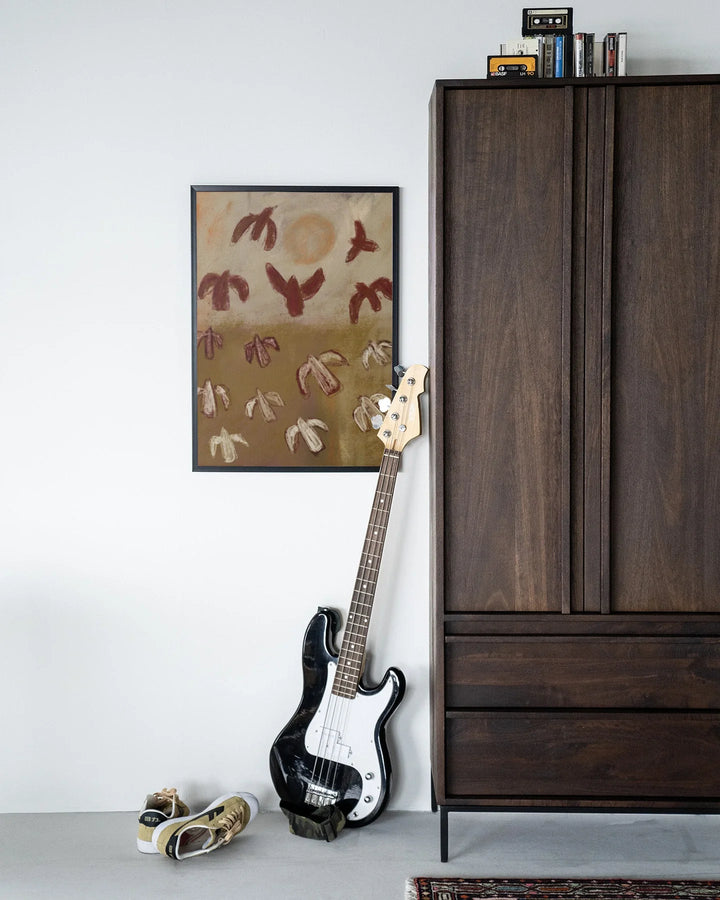 Sunbirds - Moderne Wanddecoratie | Artprint, Glass Art & Wandkleed