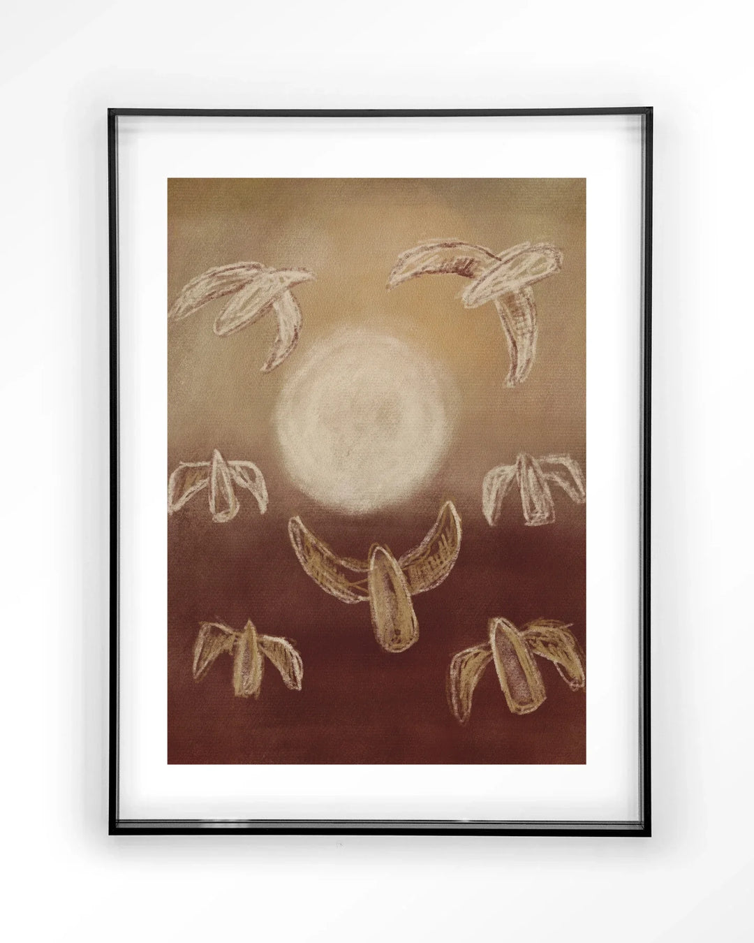 Birds By Night - Moderne Wanddecoratie | Artprint, Glass Art & Wandkleed