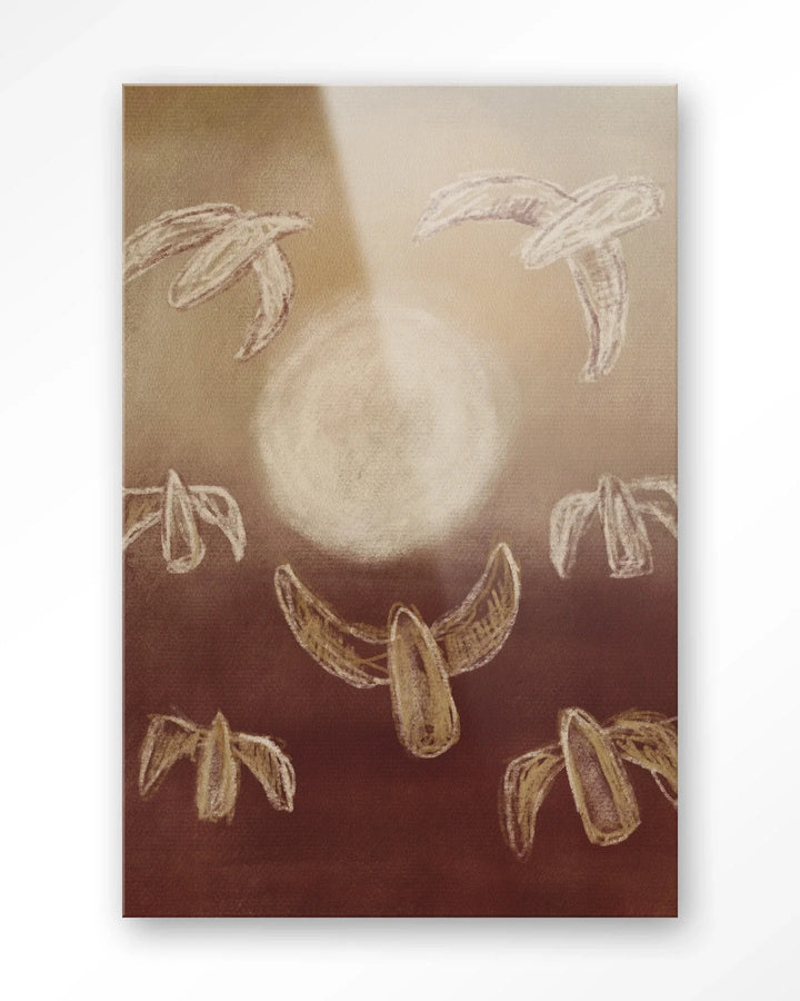 Birds By Night - Moderne Wanddecoratie | Artprint, Glass Art & Wandkleed