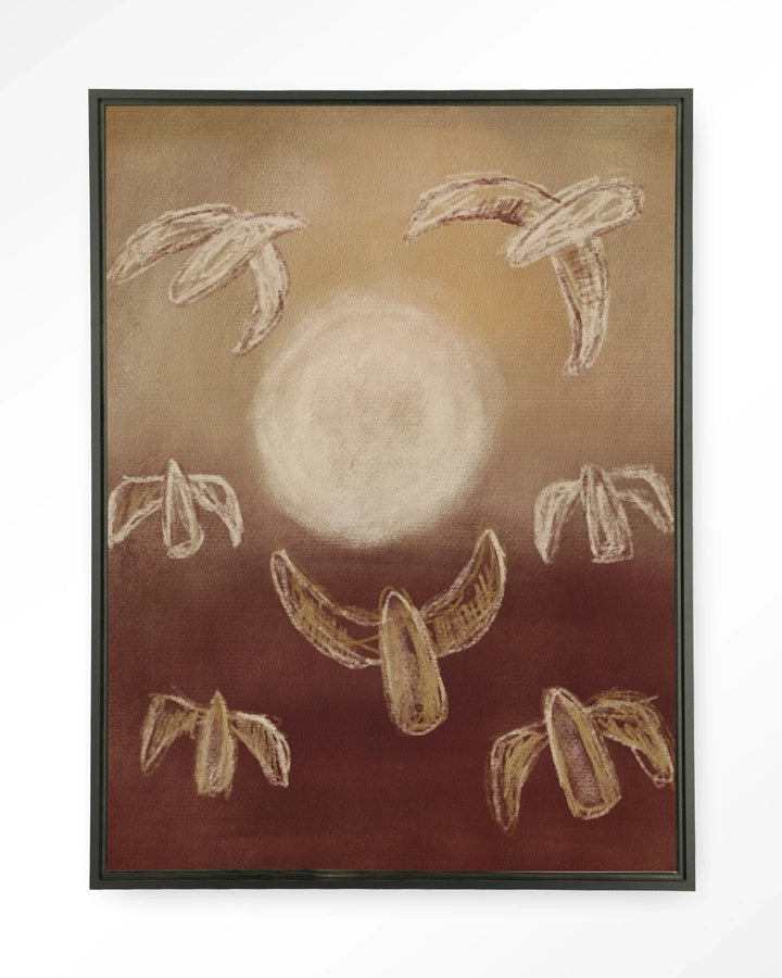 Birds By Night - Moderne Wanddecoratie | Artprint, Glass Art & Wandkleed