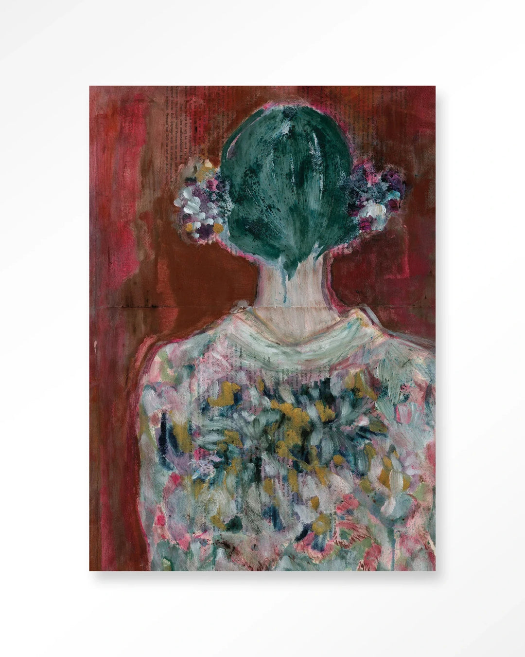 Red Velvet - Moderne Wanddecoratie | Artprint, Glass Art & Wandkleed