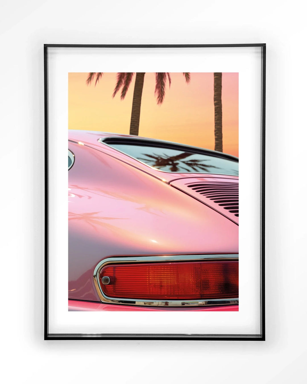 Miami Vice - Moderne Wanddecoratie | Artprint, Glass Art & Wandkleed