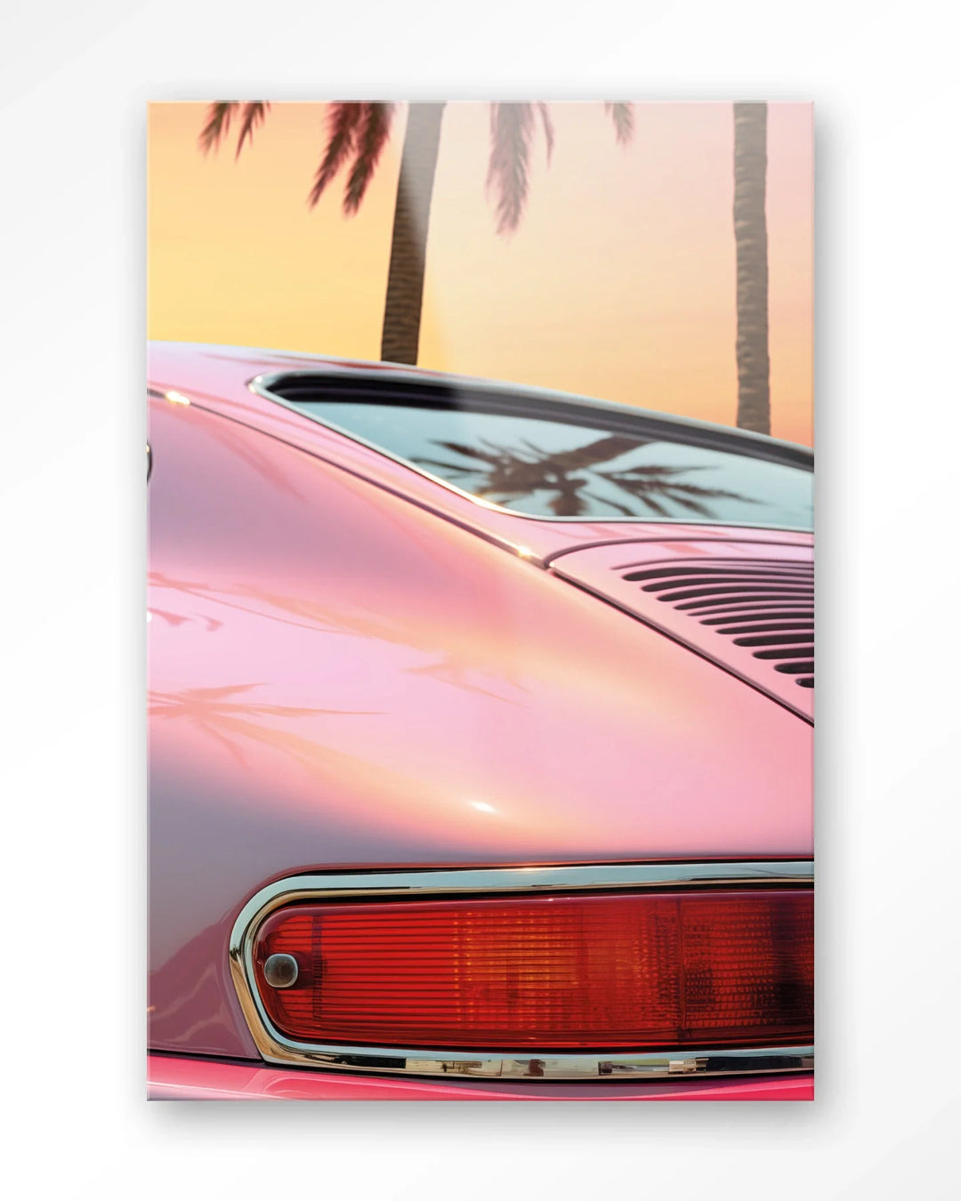 Miami Vice - Moderne Wanddecoratie | Artprint, Glass Art & Wandkleed