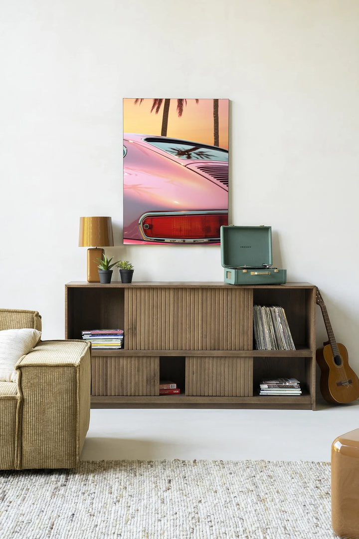 Miami Vice - Moderne Wanddecoratie | Artprint, Glass Art & Wandkleed