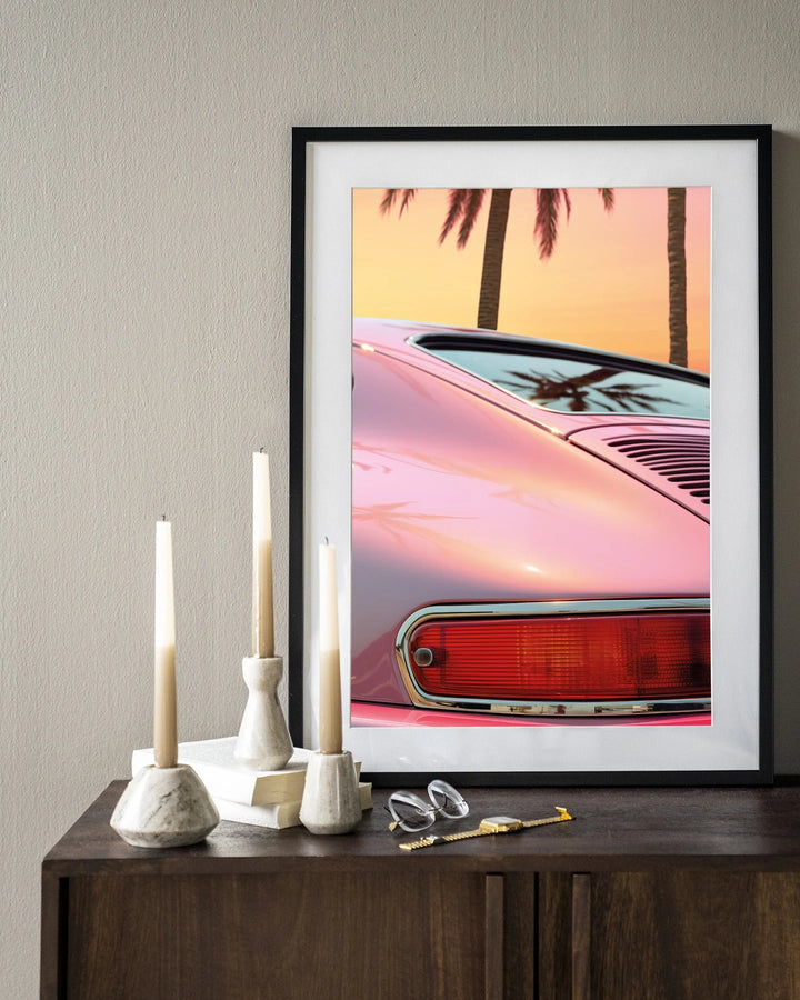 Miami Vice - Moderne Wanddecoratie | Artprint, Glass Art & Wandkleed