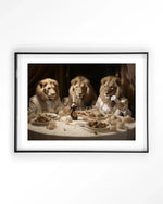The Gentlelions Club - Moderne Wanddecoratie | Artprint, Glass Art & Wandkleed