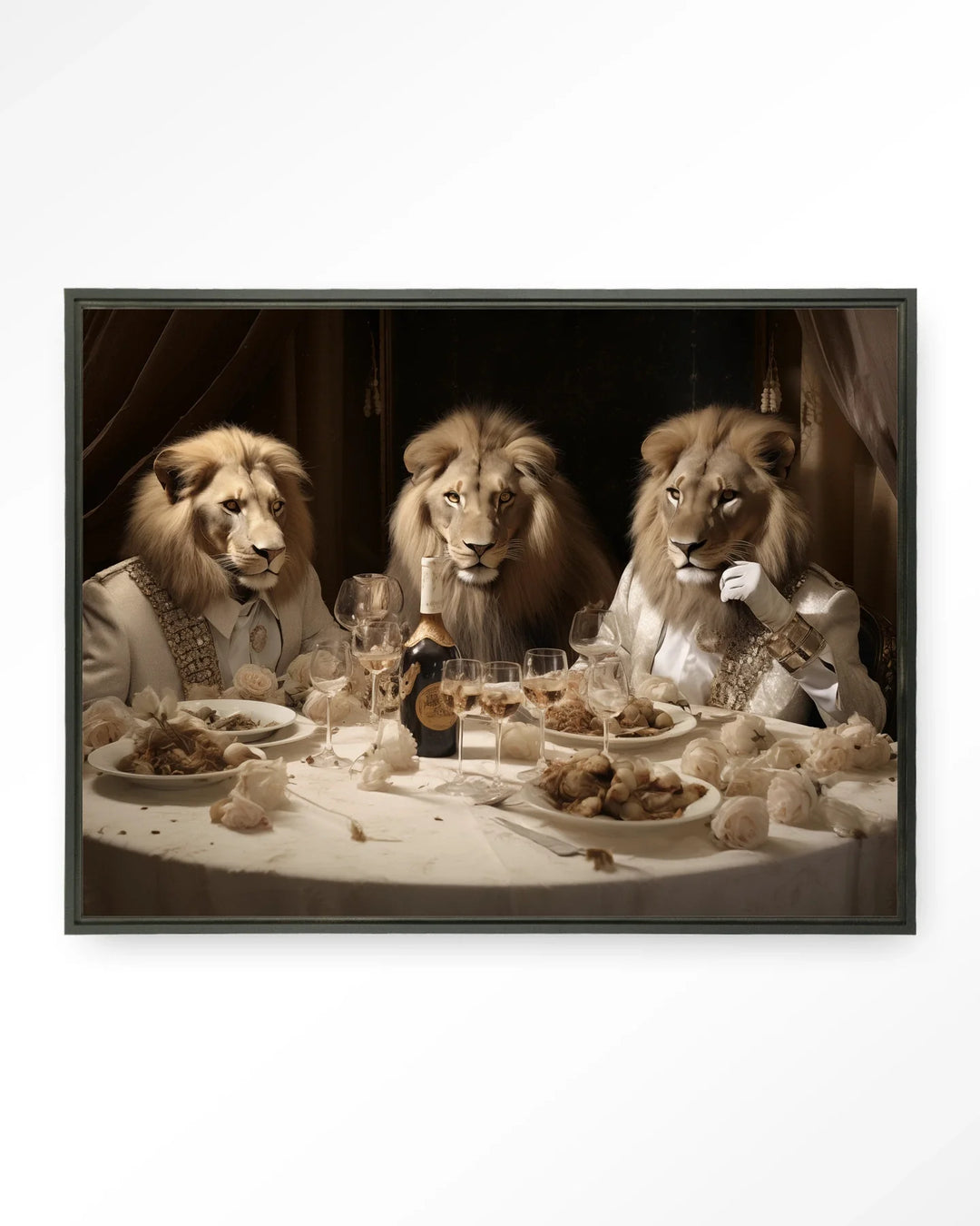 The Gentlelions Club - Moderne Wanddecoratie | Artprint, Glass Art & Wandkleed