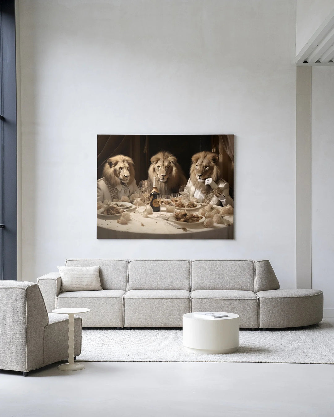 The Gentlelions Club - Moderne Wanddecoratie | Artprint, Glass Art & Wandkleed