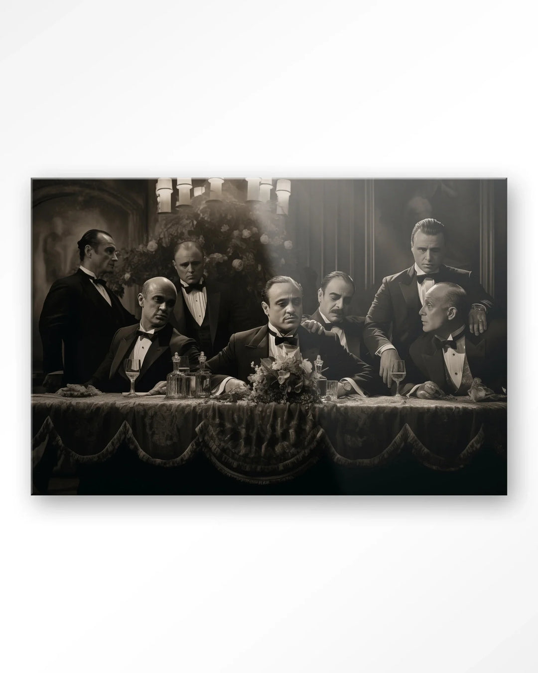Godfathers Table - Moderne Wanddecoratie | Artprint, Glass Art & Wandkleed
