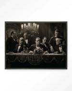 Godfathers Table - Moderne Wanddecoratie | Artprint, Glass Art & Wandkleed