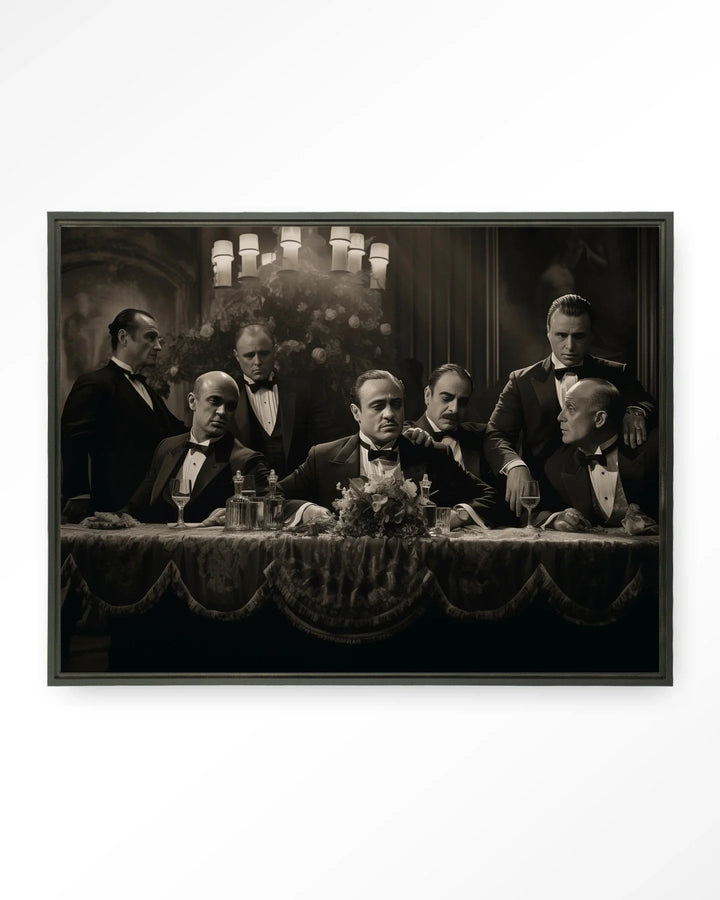 Godfathers Table - Moderne Wanddecoratie | Artprint, Glass Art & Wandkleed