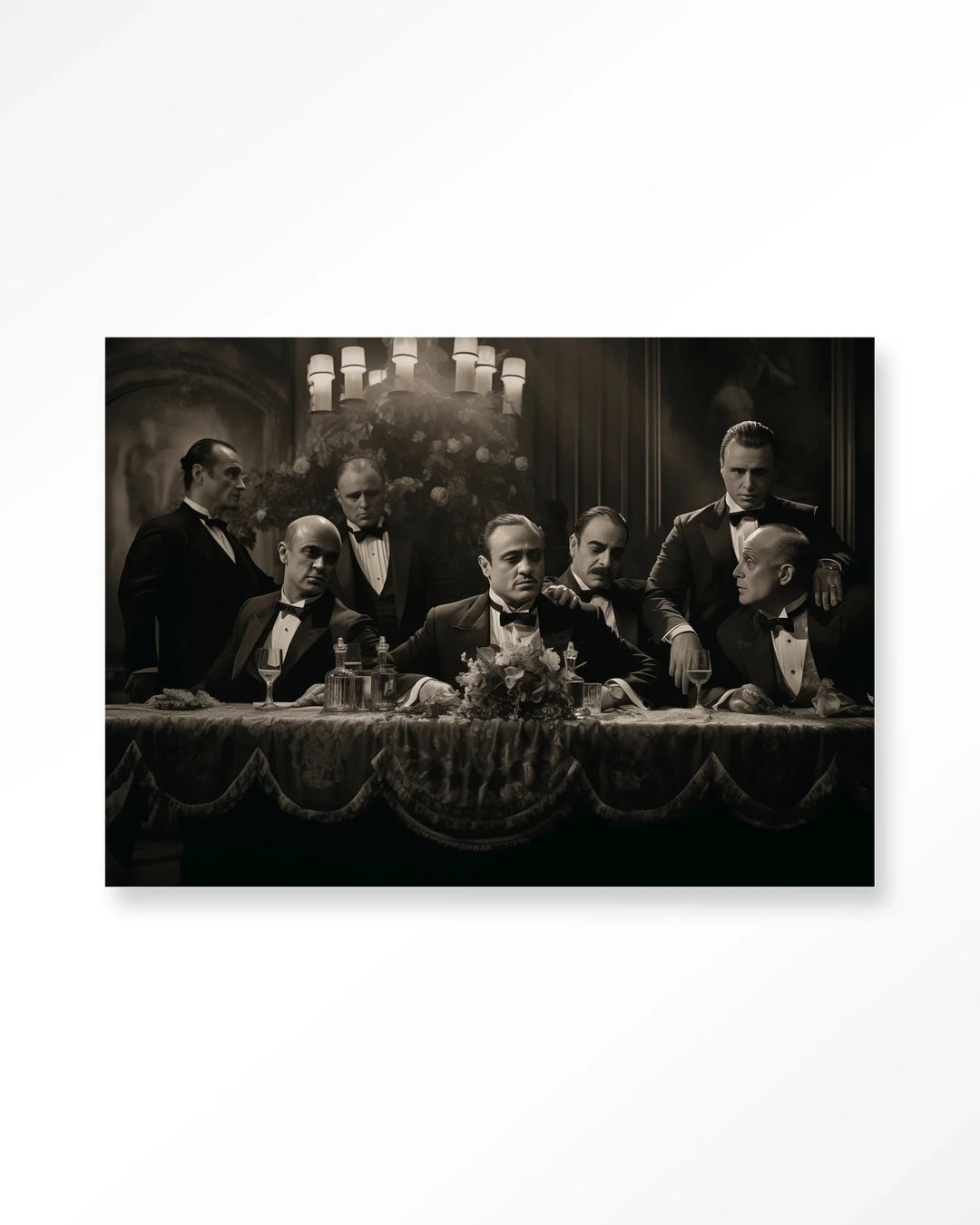 Godfathers Table - Moderne Wanddecoratie | Artprint, Glass Art & Wandkleed