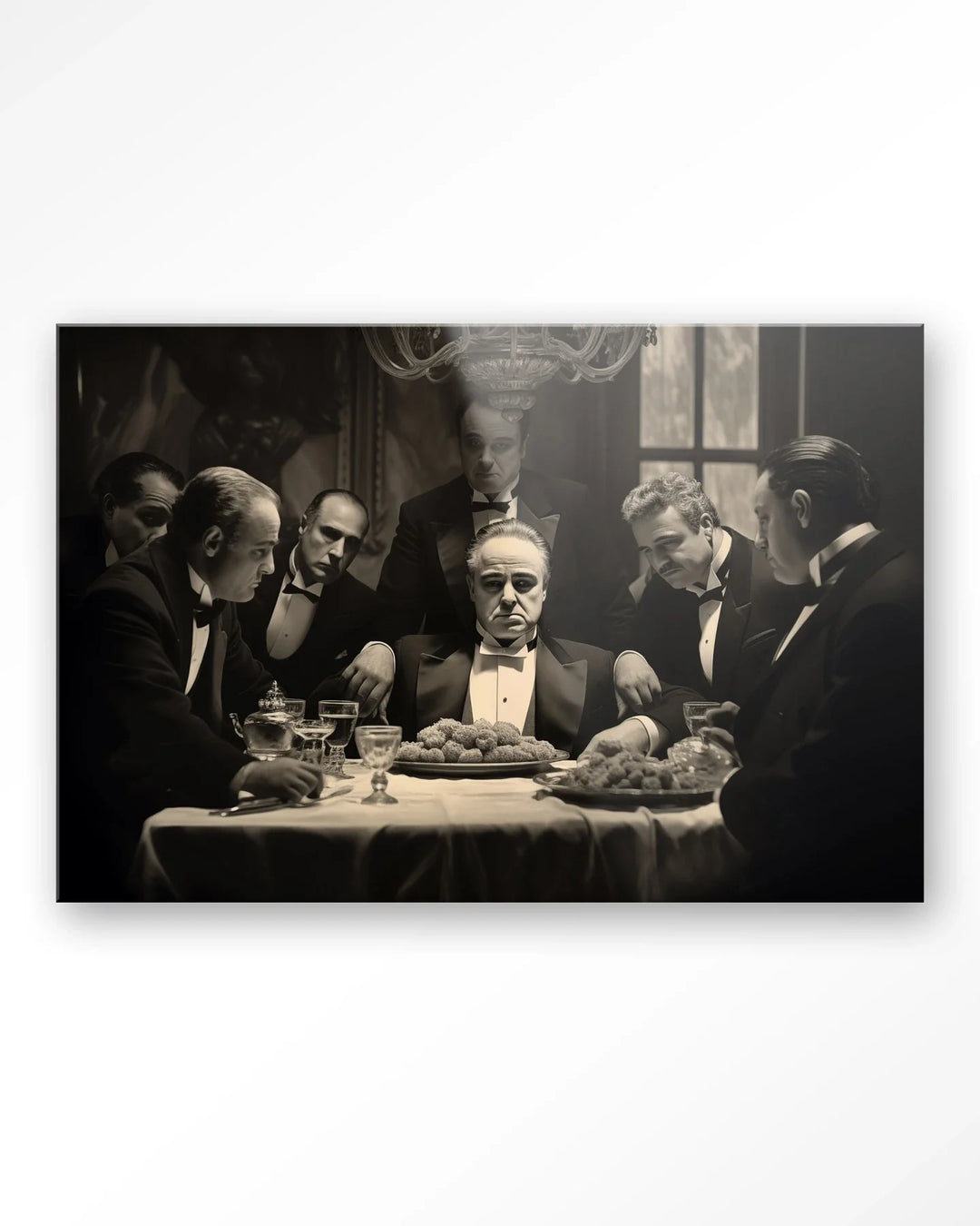 Dinner With Gangsters - Moderne Wanddecoratie | Artprint, Glass Art & Wandkleed