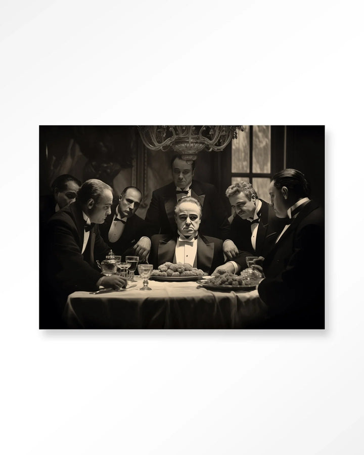 Dinner With Gangsters - Moderne Wanddecoratie | Artprint, Glass Art & Wandkleed