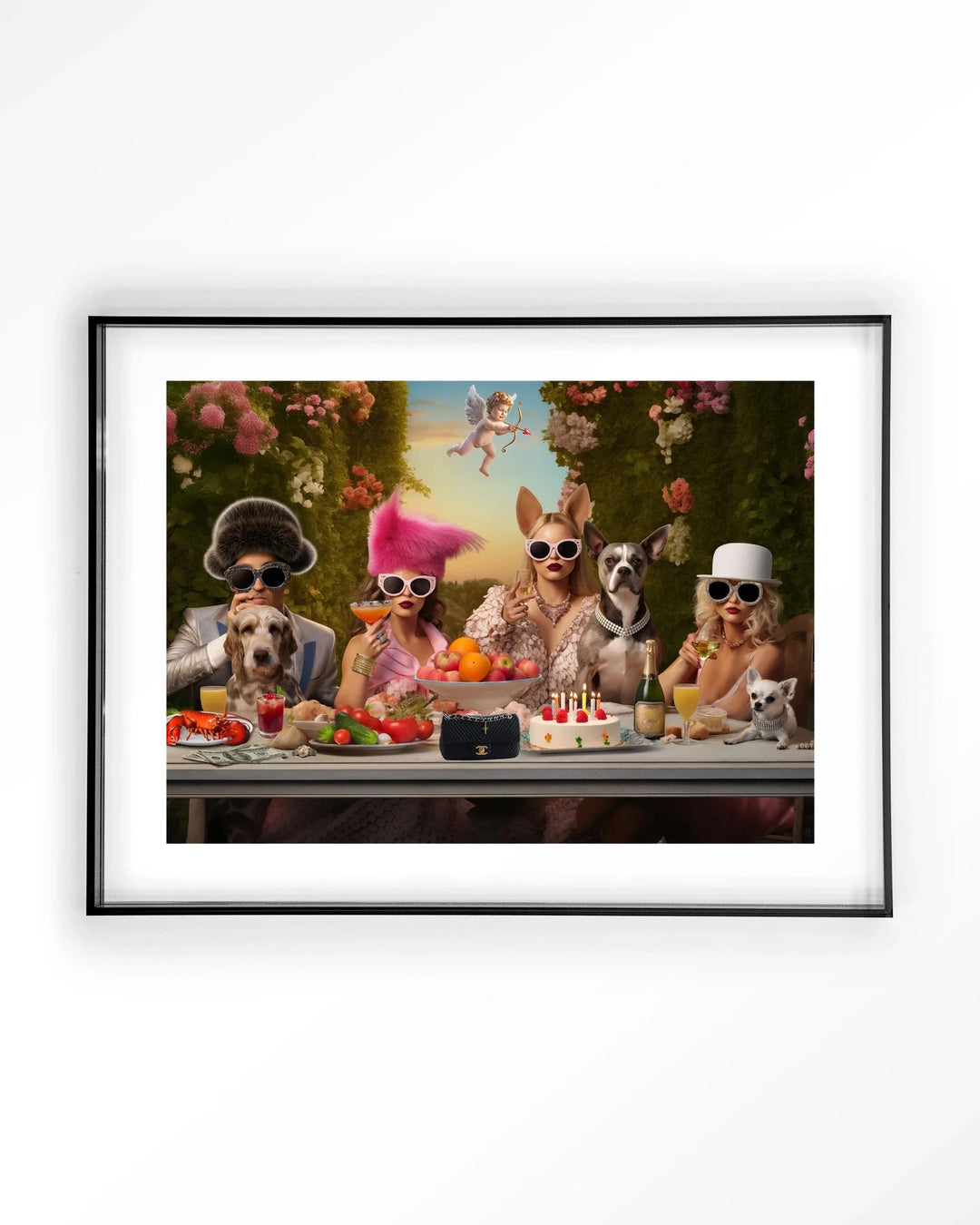 Uptown Table - Moderne Wanddecoratie | Artprint, Glass Art & Wandkleed