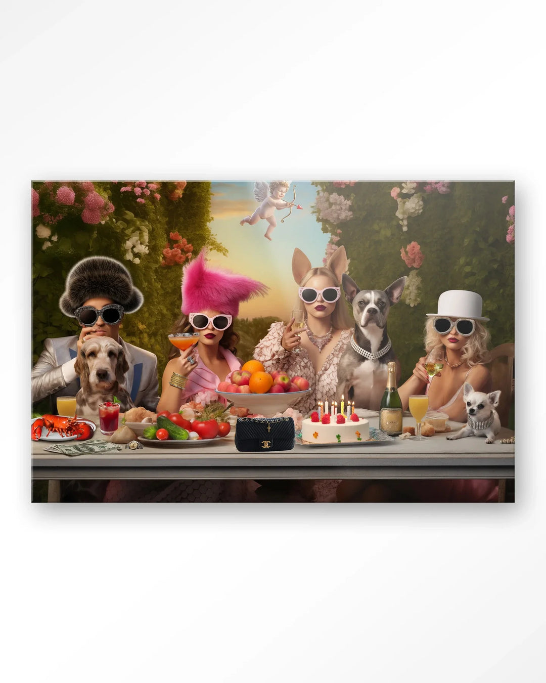 Uptown Table - Moderne Wanddecoratie | Artprint, Glass Art & Wandkleed