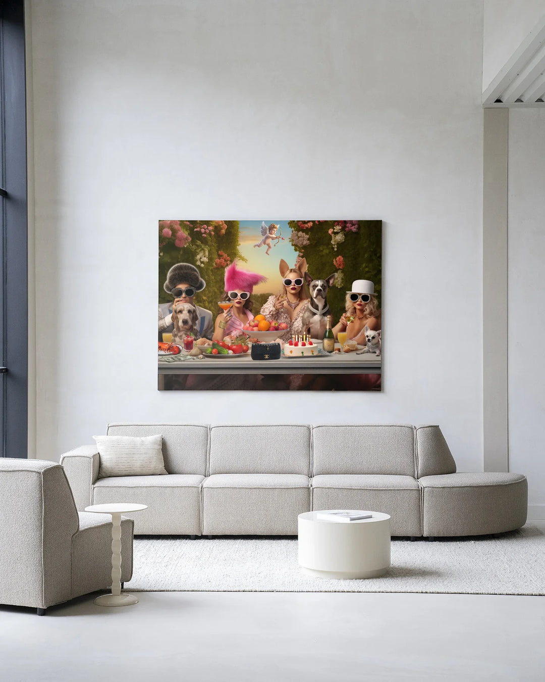 Uptown Table - Moderne Wanddecoratie | Artprint, Glass Art & Wandkleed