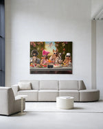 Uptown Table - Moderne Wanddecoratie | Artprint, Glass Art & Wandkleed