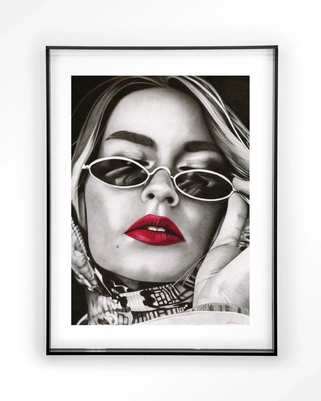 Fresh red - Moderne Wanddecoratie | Artprint, Glass Art & Wandkleed