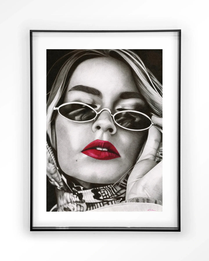 Fresh red - Moderne Wanddecoratie | Artprint, Glass Art & Wandkleed