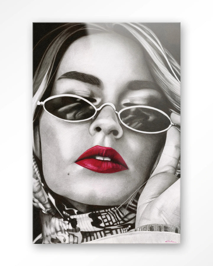Fresh red - Moderne Wanddecoratie | Artprint, Glass Art & Wandkleed