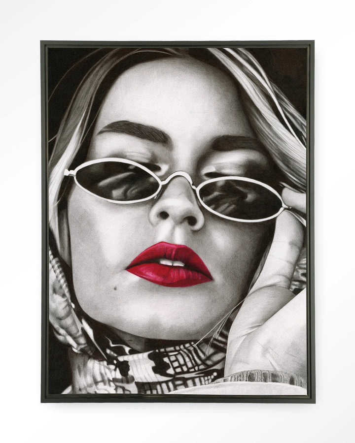 Fresh red - Moderne Wanddecoratie | Artprint, Glass Art & Wandkleed