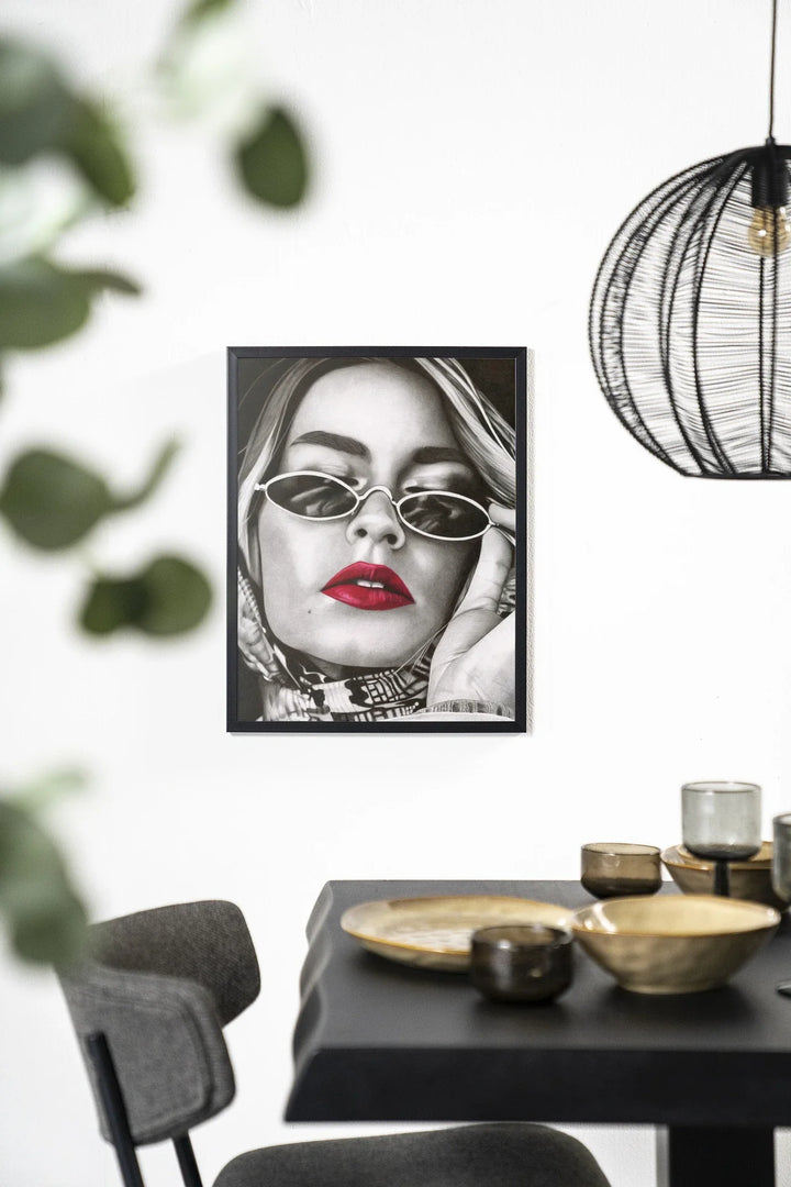 Fresh red - Moderne Wanddecoratie | Artprint, Glass Art & Wandkleed