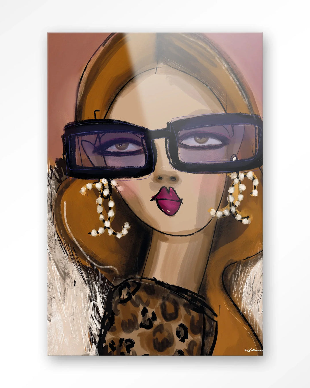 Diva - Moderne Wanddecoratie | Artprint, Glass Art & Wandkleed