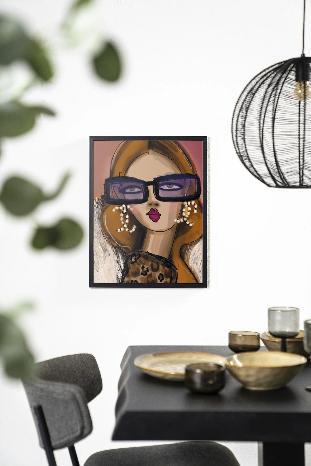 Diva - Moderne Wanddecoratie | Artprint, Glass Art & Wandkleed