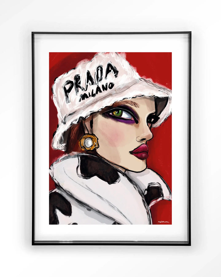 Julie - Moderne Wanddecoratie | Artprint, Glass Art & Wandkleed