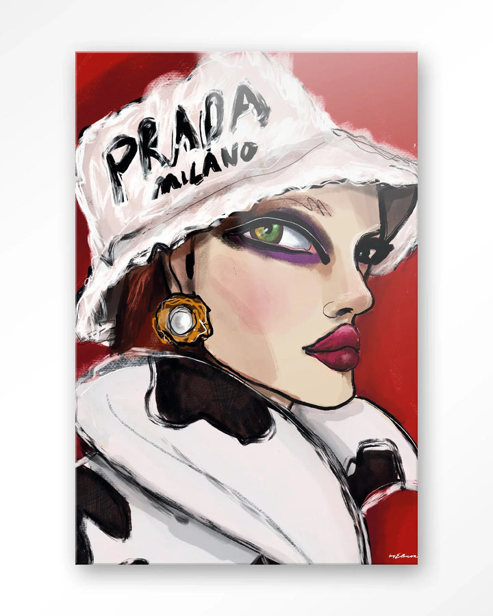 Julie - Moderne Wanddecoratie | Artprint, Glass Art & Wandkleed