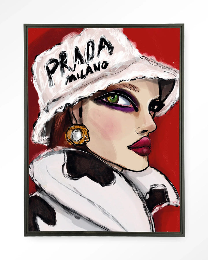 Julie - Moderne Wanddecoratie | Artprint, Glass Art & Wandkleed