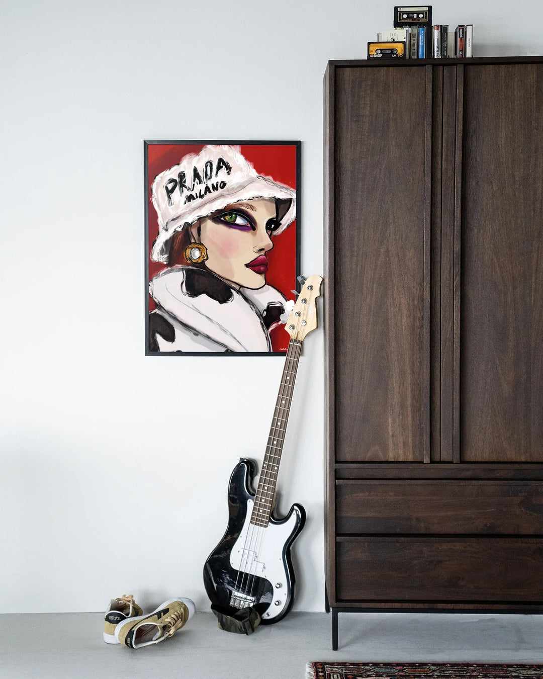 Julie - Moderne Wanddecoratie | Artprint, Glass Art & Wandkleed